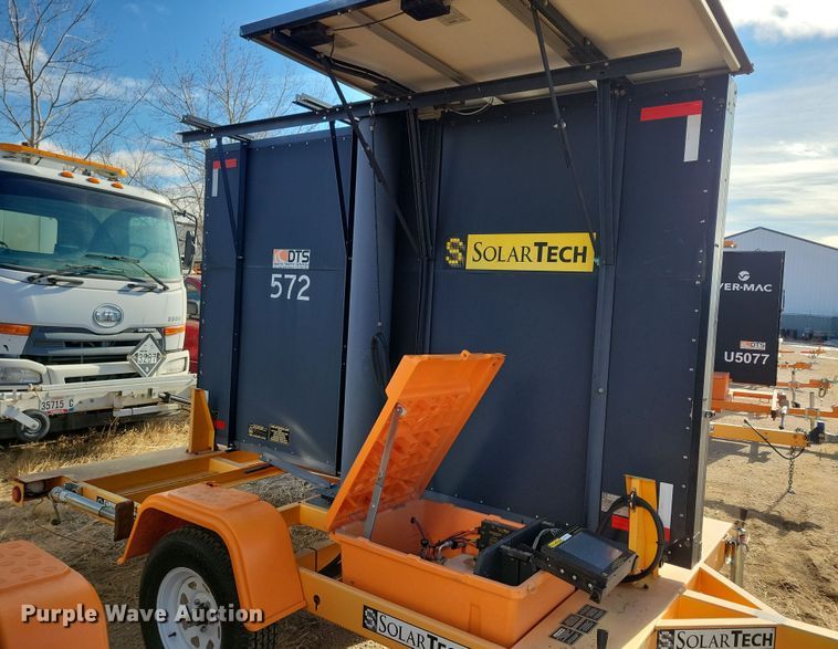 image for item DN3680 (2) 2012 Solar Tech message board trailers
