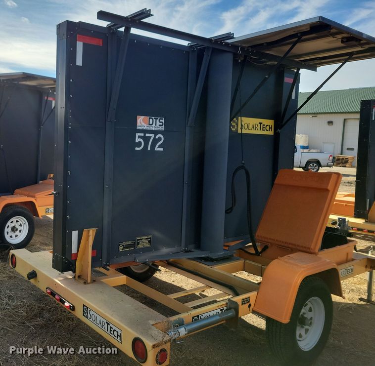 image for item DN3680 (2) 2012 Solar Tech message board trailers