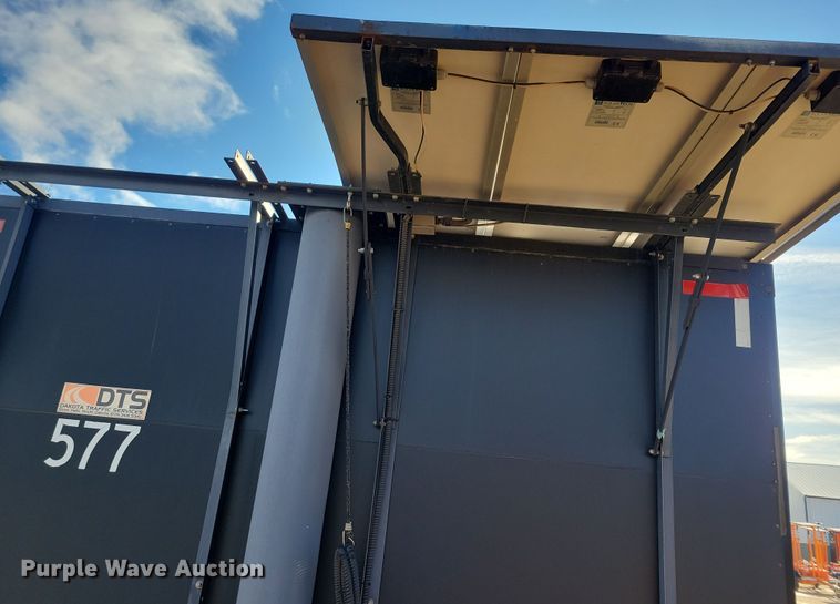 image for item DN3680 (2) 2012 Solar Tech message board trailers