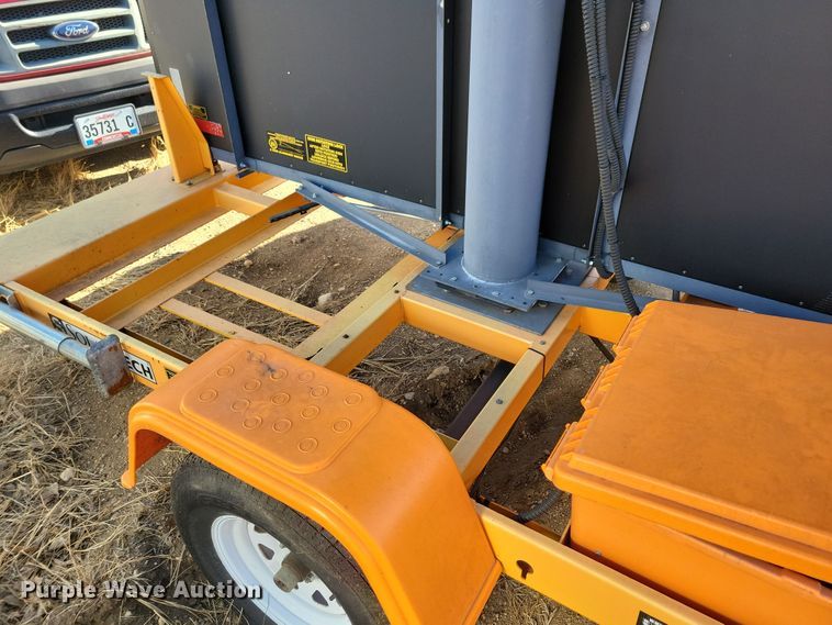 image for item DN3680 (2) 2012 Solar Tech message board trailers