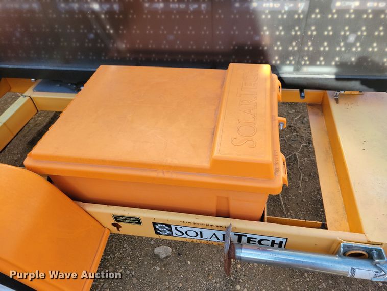 image for item DN3680 (2) 2012 Solar Tech message board trailers
