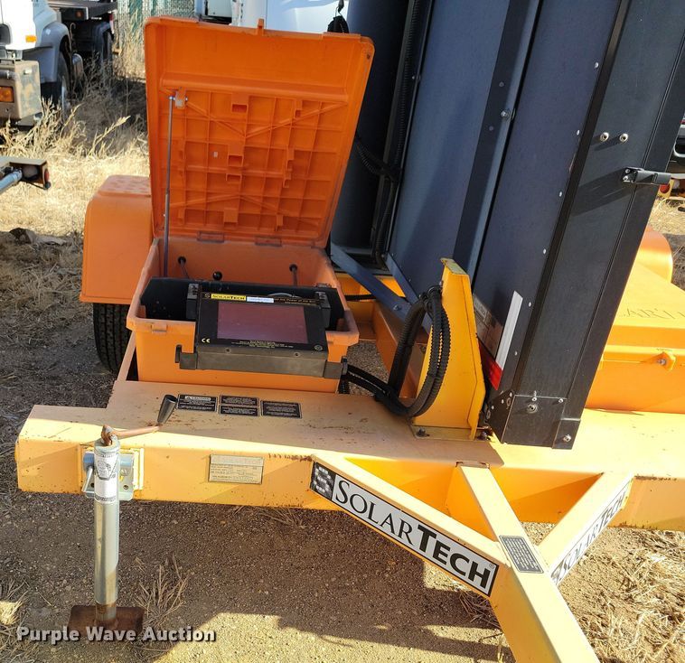 image for item DN3680 (2) 2012 Solar Tech message board trailers