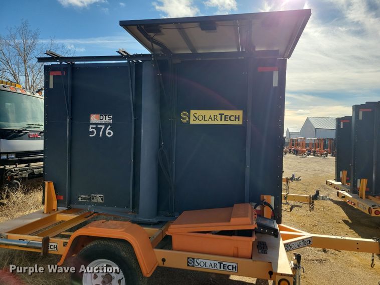 image for item DN3681 (2) 2012 Solar Tech message board trailers