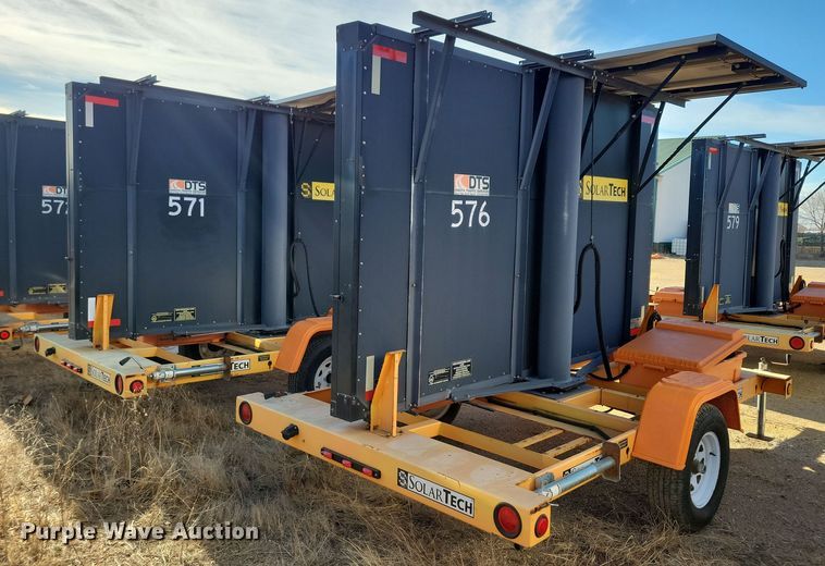 image for item DN3681 (2) 2012 Solar Tech message board trailers
