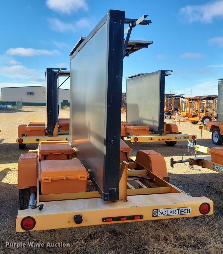 image for item DN3681 (2) 2012 Solar Tech message board trailers