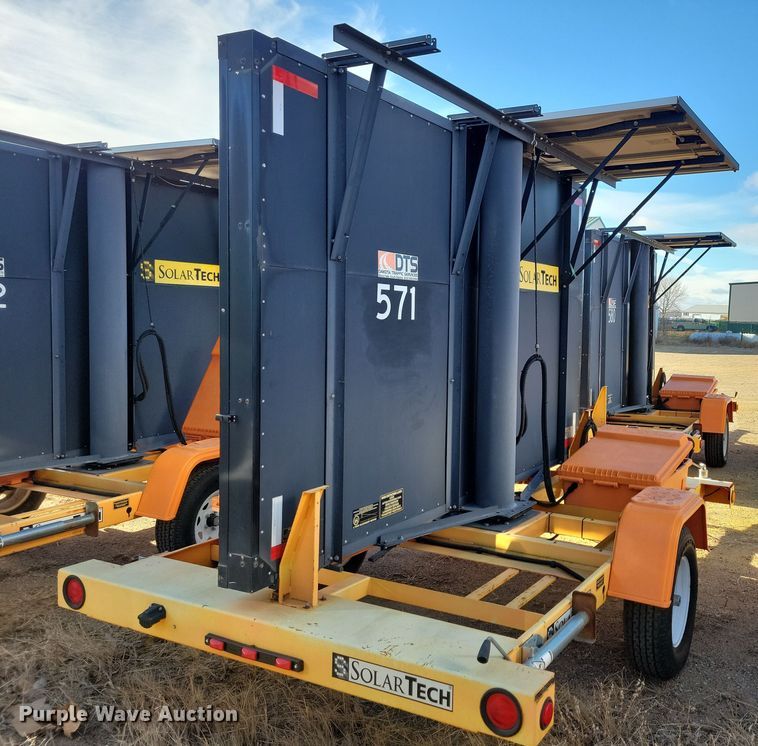 image for item DN3681 (2) 2012 Solar Tech message board trailers