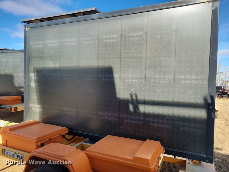 image for item DN3681 (2) 2012 Solar Tech message board trailers