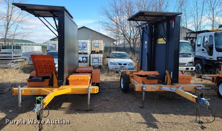 image for item DN3682 (2) message board trailers