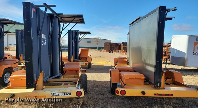 image for item DN3682 (2) message board trailers