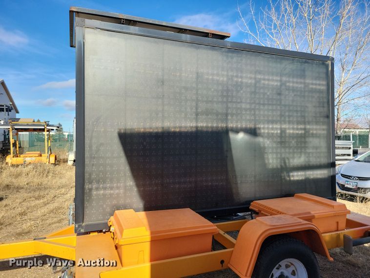 image for item DN3682 (2) message board trailers