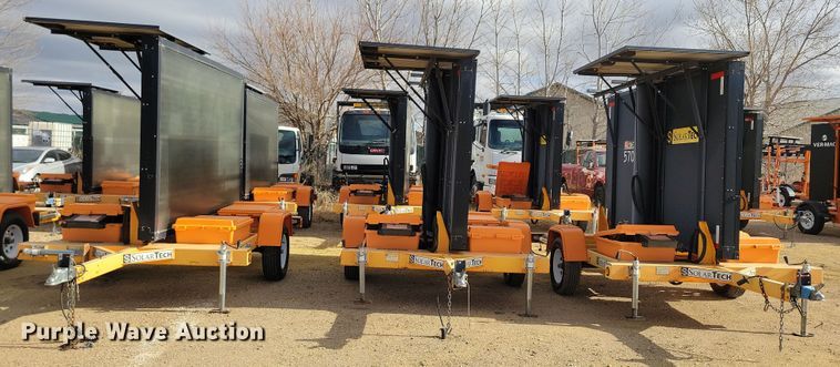 image for item DN3683 (3) message board trailers