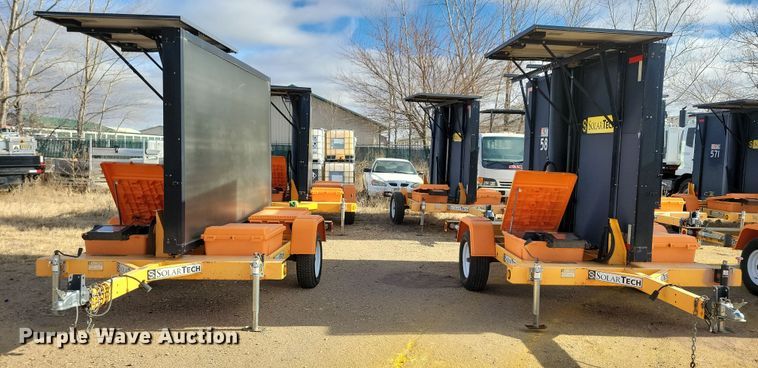 image for item DN3684 (2) message board trailers