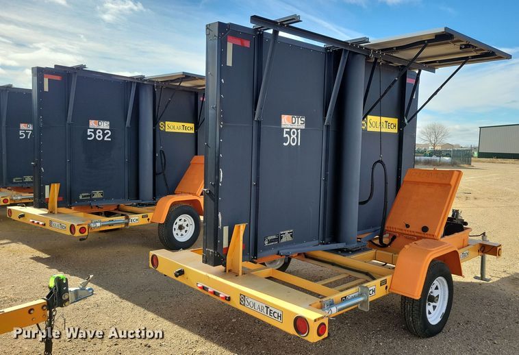 image for item DN3684 (2) message board trailers