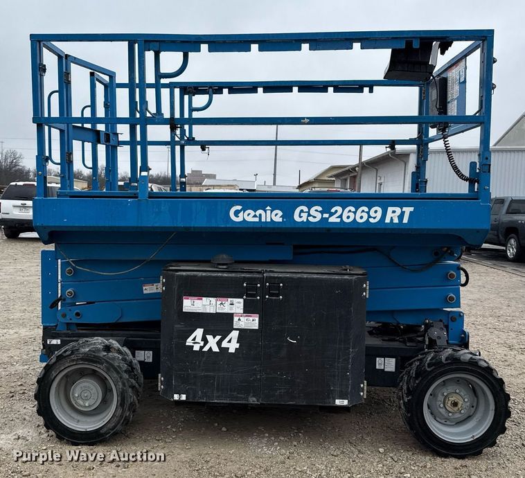 image for item DO2654 2018 Genie GS-2669 RT scissor lift