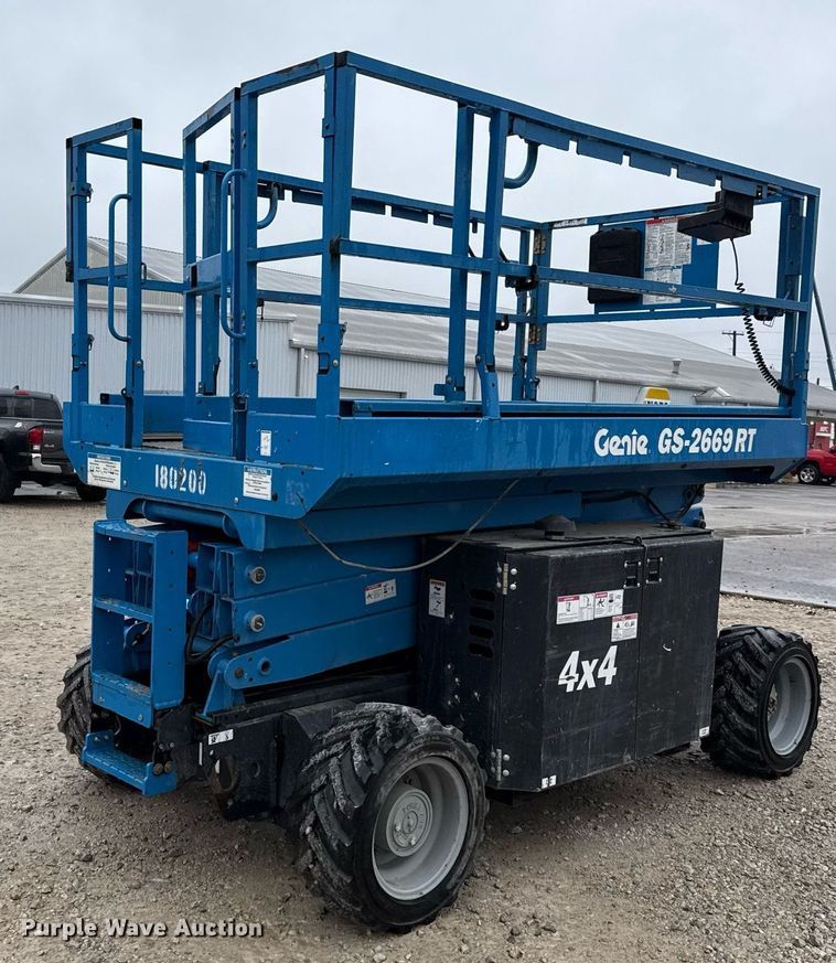 image for item DO2654 2018 Genie GS-2669 RT scissor lift