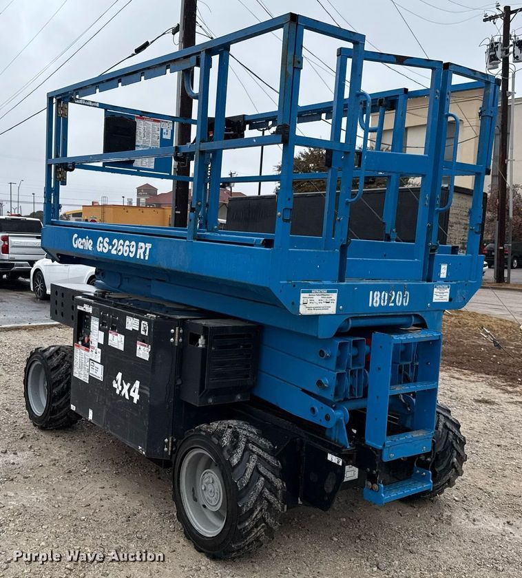 image for item DO2654 2018 Genie GS-2669 RT scissor lift