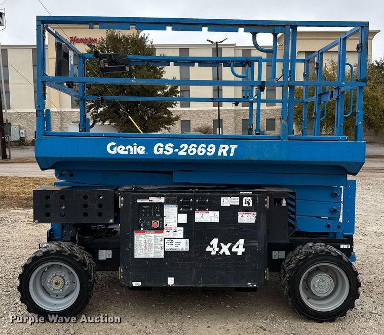image for item DO2654 2018 Genie GS-2669 RT scissor lift