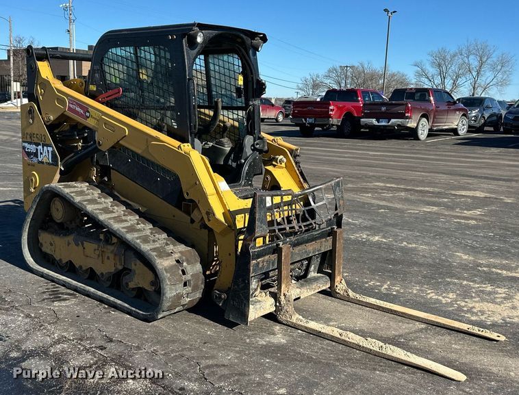 image for item DQ6575 2014 Caterpillar 259D  tracked skid steer loader