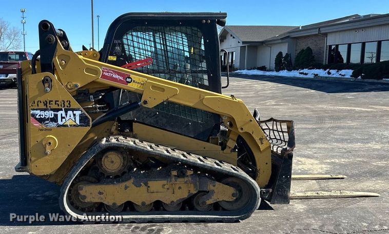 image for item DQ6575 2014 Caterpillar 259D  tracked skid steer loader