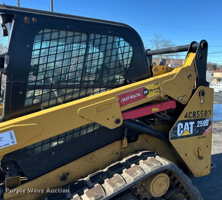 image for item DQ6575 2014 Caterpillar 259D  tracked skid steer loader