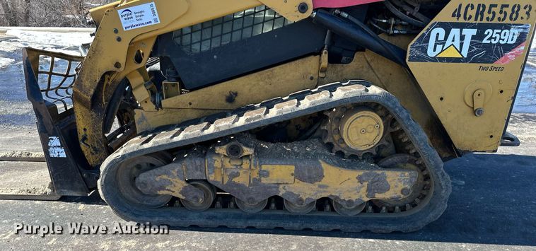 image for item DQ6575 2014 Caterpillar 259D  tracked skid steer loader