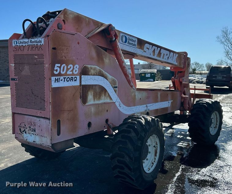 image for item DQ6576 1999 Skytrak 50282 telehandler