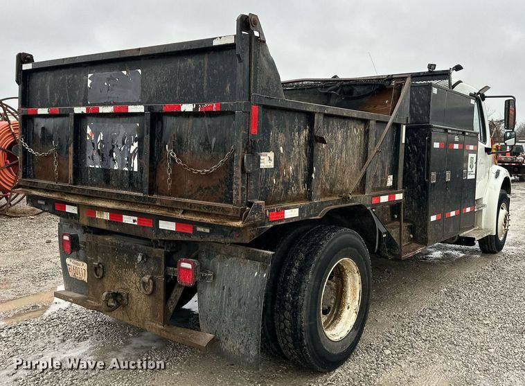 image for item DQ6600 2008 Freightliner M2 utility/dump bed