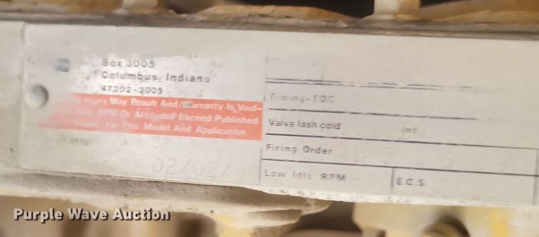 image for item DS5210 1990 Etnyre chip spreader