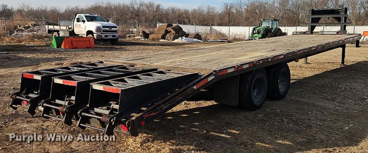 image for item DT7603 2016 Texas Pride Trailers equipment trailer