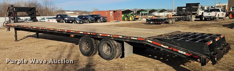 image for item DT7603 2016 Texas Pride Trailers equipment trailer