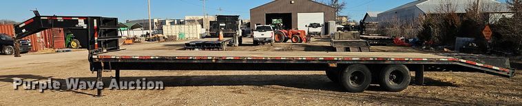 image for item DT7603 2016 Texas Pride Trailers equipment trailer