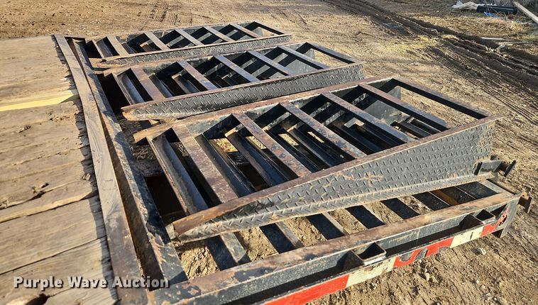 image for item DT7603 2016 Texas Pride Trailers equipment trailer