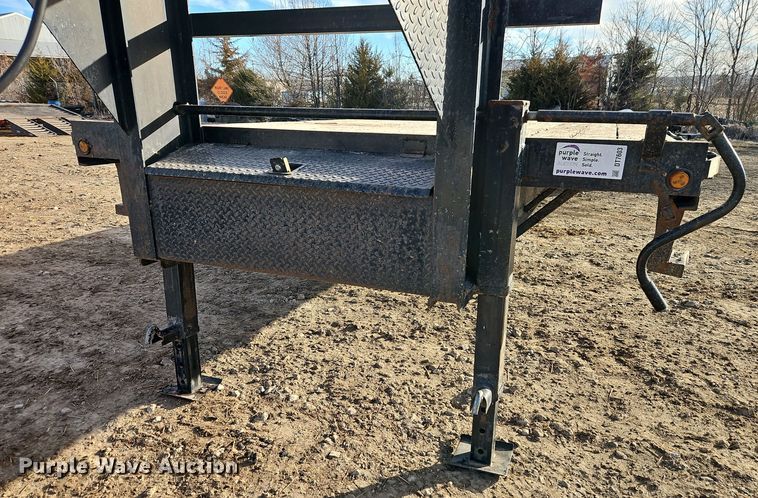 image for item DT7603 2016 Texas Pride Trailers equipment trailer