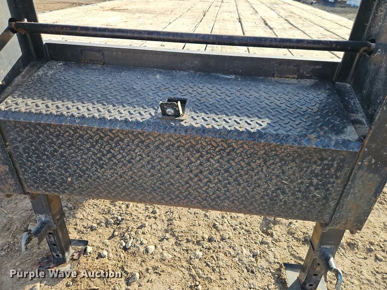 image for item DT7603 2016 Texas Pride Trailers equipment trailer