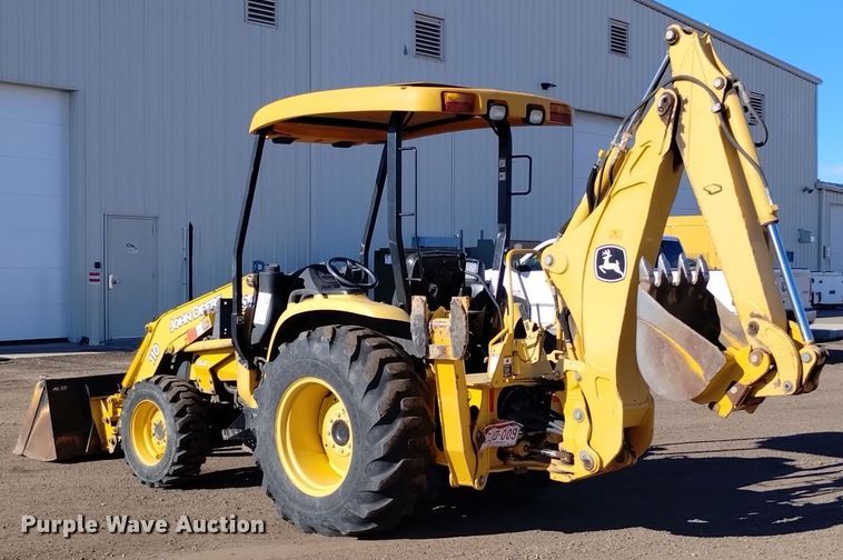 image for item DV6638 2005 John Deere 110 backhoe