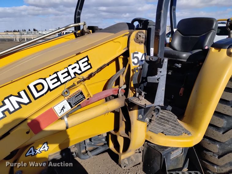 image for item DV6638 2005 John Deere 110 backhoe