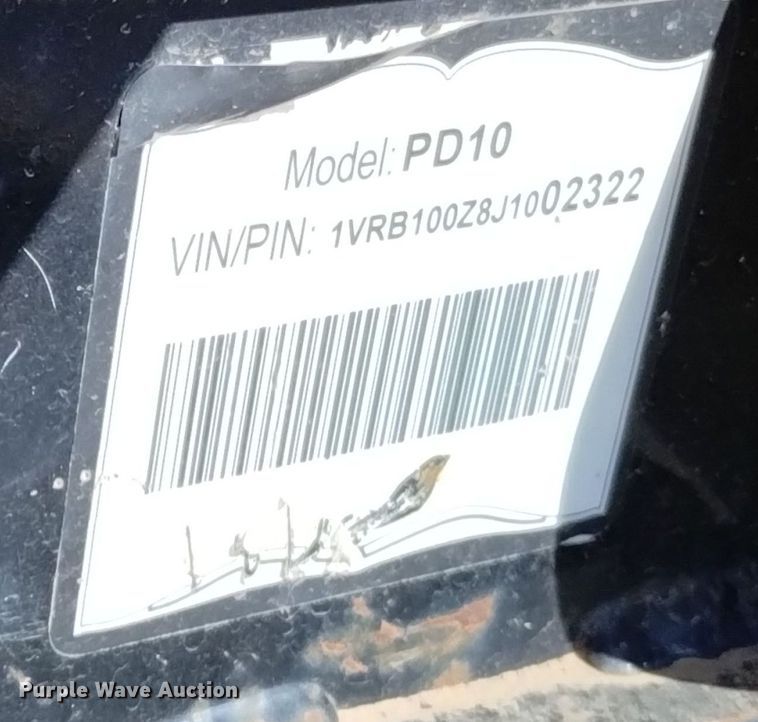 image for item DV6641 2018 Vermeer  PD10 pile driver