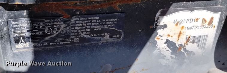 image for item DV6643 2019 Vermeer  PD10 pile driver