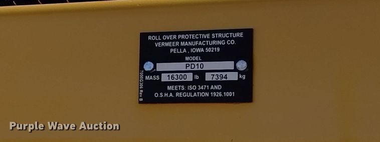 image for item DV6646 2021 Vermeer PD10 pile driver