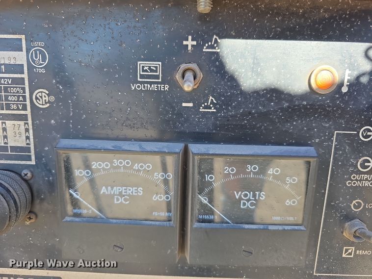 image for item DW3077 Lincoln Electric CV-400 welder