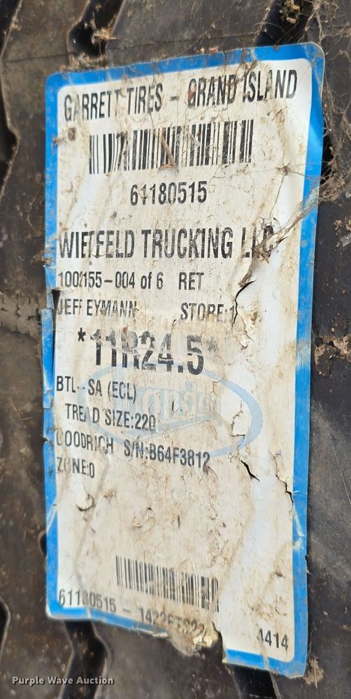 image for item DW3079 Tires and wheels