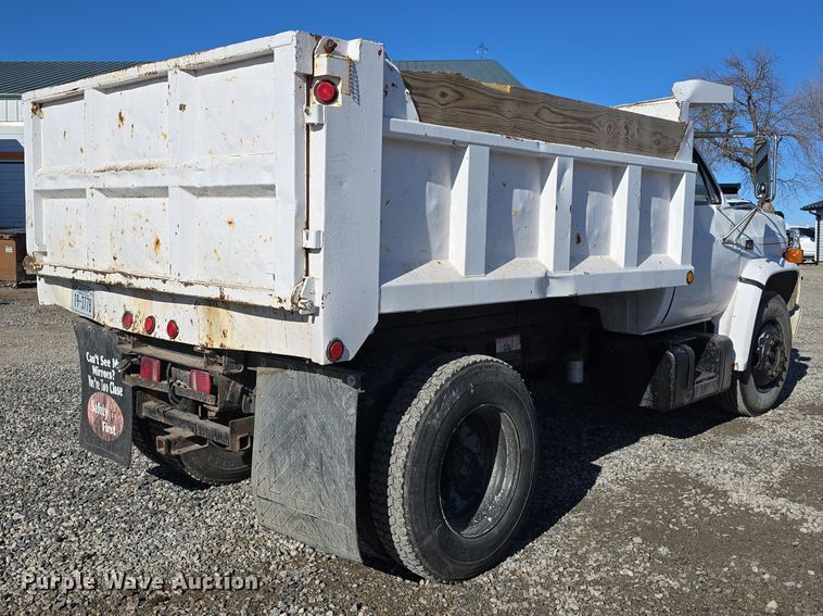 image for item DW3085 1989 GMC C6500 dump truck