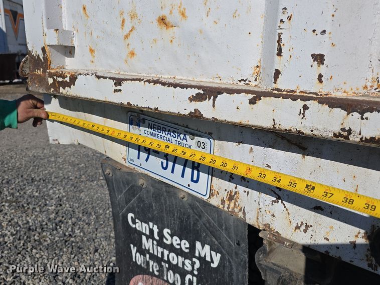 image for item DW3085 1989 GMC C6500 dump truck