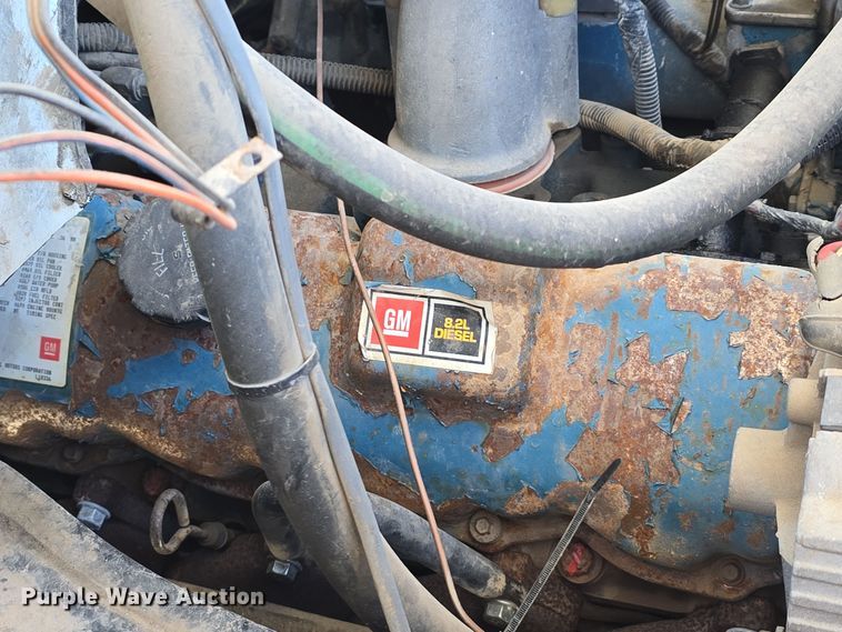 image for item DW3085 1989 GMC C6500 dump truck