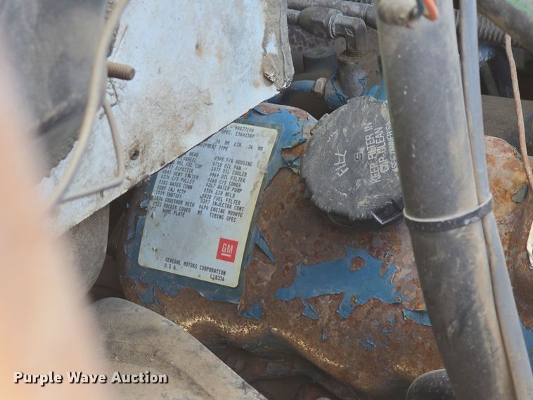 image for item DW3085 1989 GMC C6500 dump truck