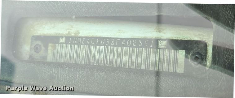 image for item DW3088 2008 GMC C4500 flatbed truck