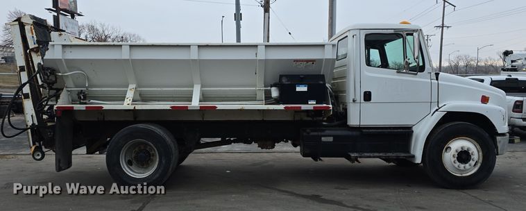 image for item DW3091 2000 Freightliner FL70 rock slinger truck