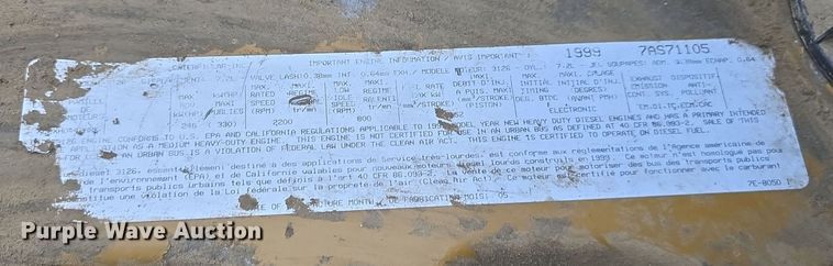 image for item DW3091 2000 Freightliner FL70 rock slinger truck