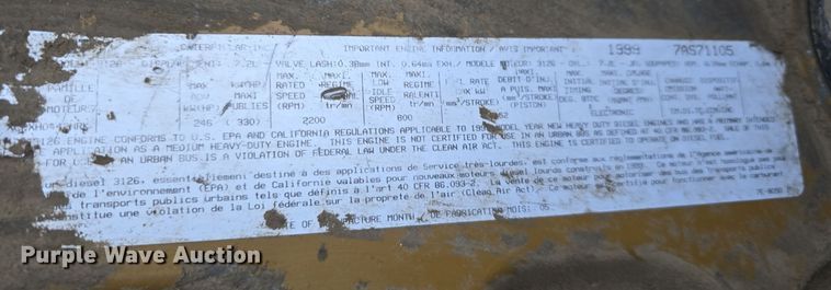 image for item DW3091 2000 Freightliner FL70 rock slinger truck