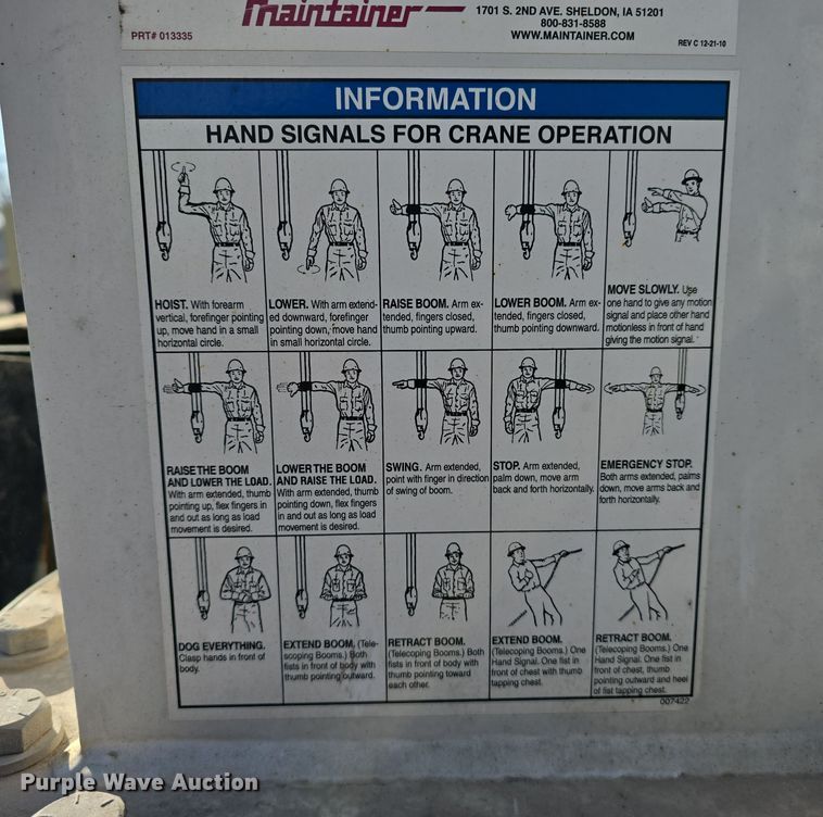 image for item DW3092 2017 Ford F550 Super Duty XL utility / service truck